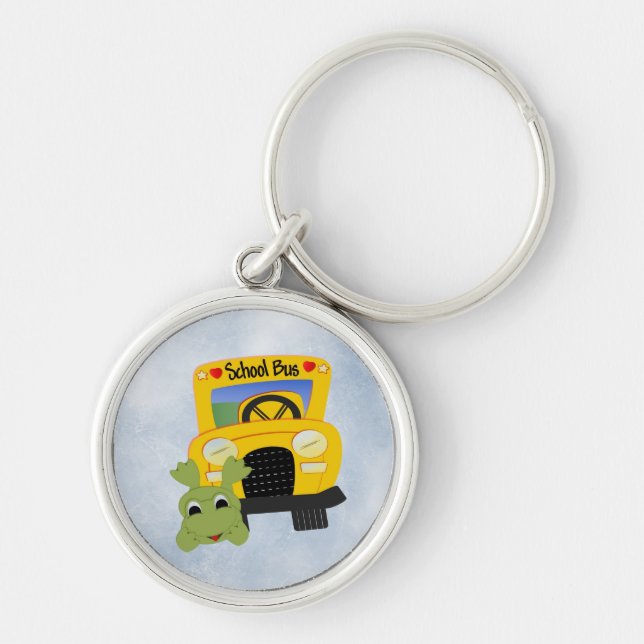 School Bus Key Chain (Front)