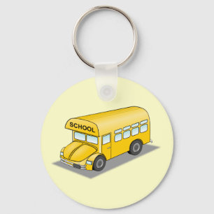 School Bus Key Ring