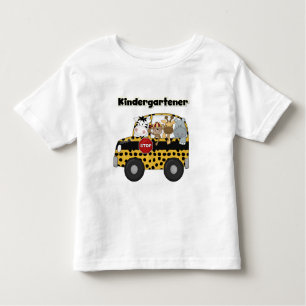 School Bus Kindergartener Tshirts and Gifts