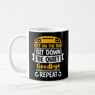 School Bus Monitor Bus Aide Attendant Student Deli Coffee Mug