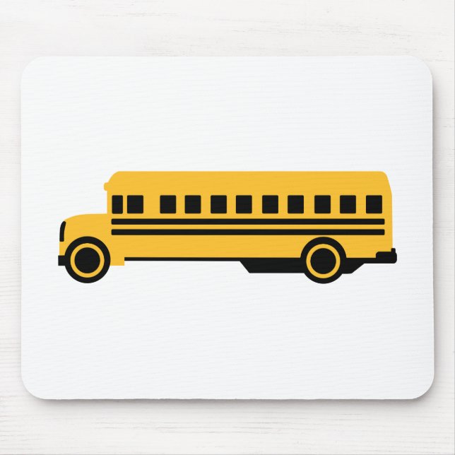 School bus mouse pad (Front)