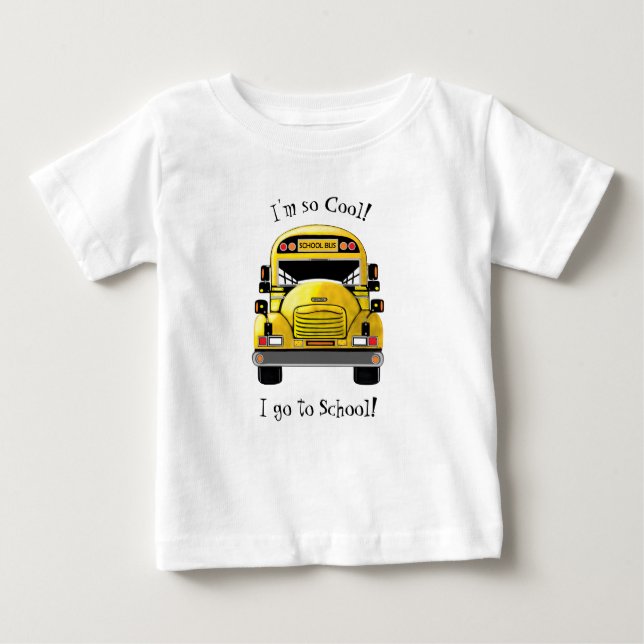 School Bus Personalised Shirt (Front)