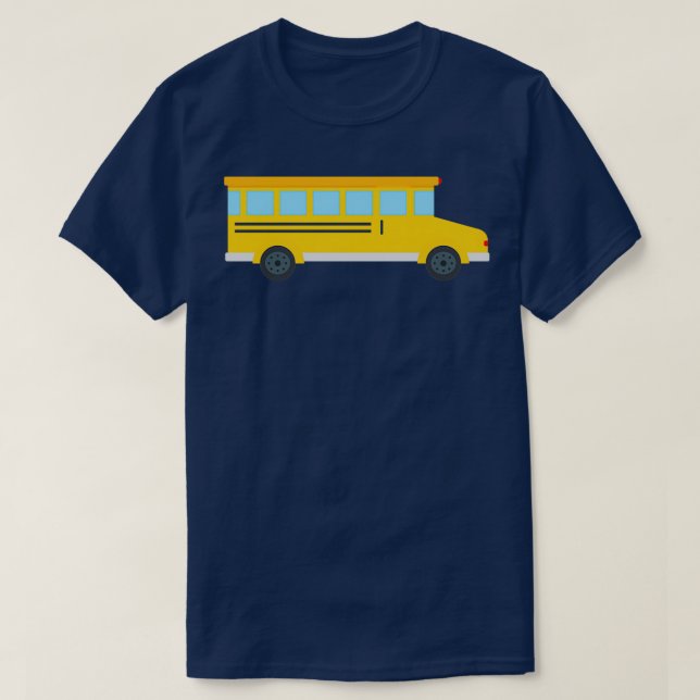 School Bus Service T-Shirt (Design Front)