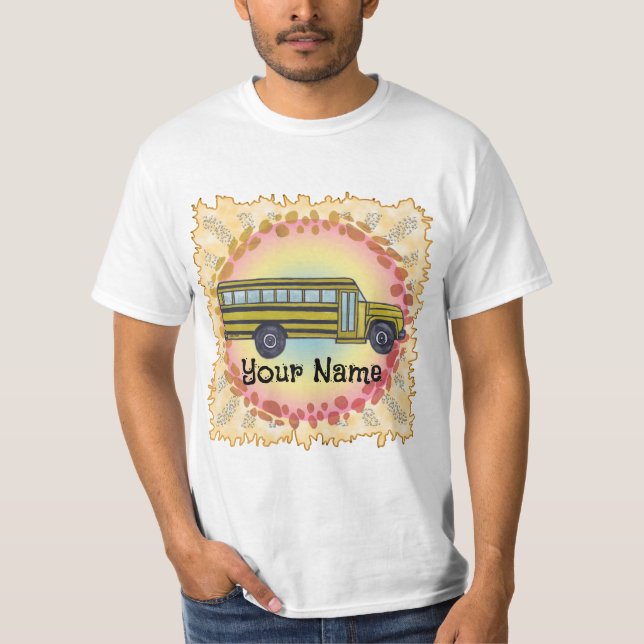 School Bus T-Shirt (Front)