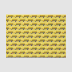 School Bus Tissue Paper