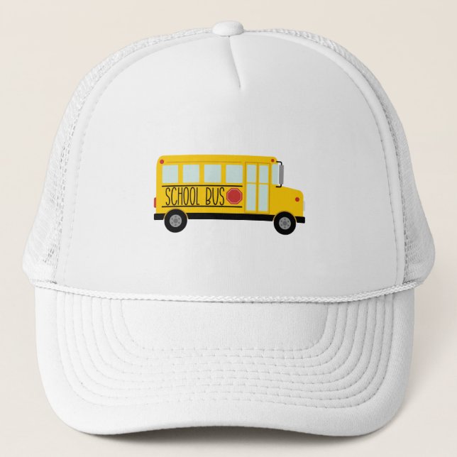 School Bus Trucker Hat (Front)