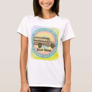 School Bus Wheels t-shirt