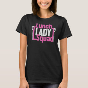 School Cafeteria Food Dinner Serving Tray Lunch L T-Shirt