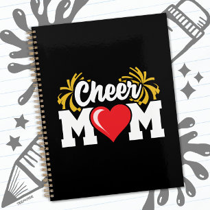 School Cheerleader Squad Sports Proud Cheer Mum Planner