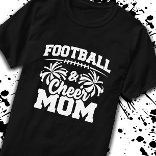 School Cheerleading - Football Cheer Mum T-Shirt