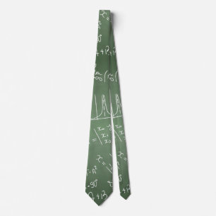 School chemical pattern tie