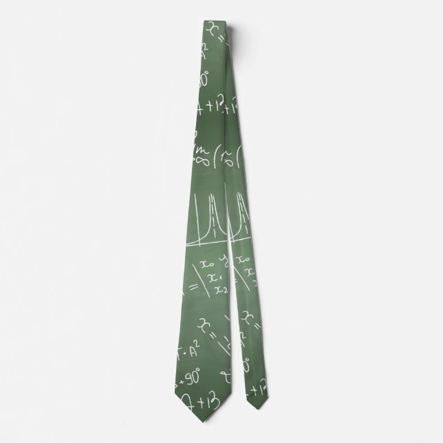 School chemical pattern tie (Front)
