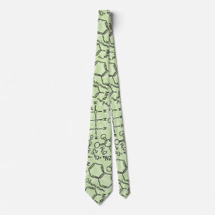 School chemical pattern tie