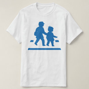 School Children Crossing >> Japanese Traffic Sign T-Shirt