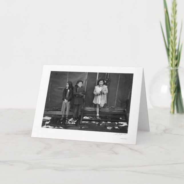 School Children I 1943 Card (Front)