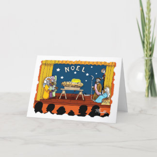 School Christmas Play Holiday Card