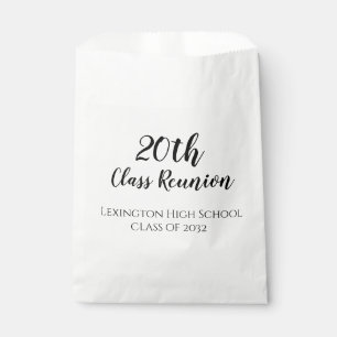School Class Reunion Custom Favour Bag