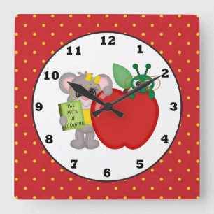School Classroom fun wall clock