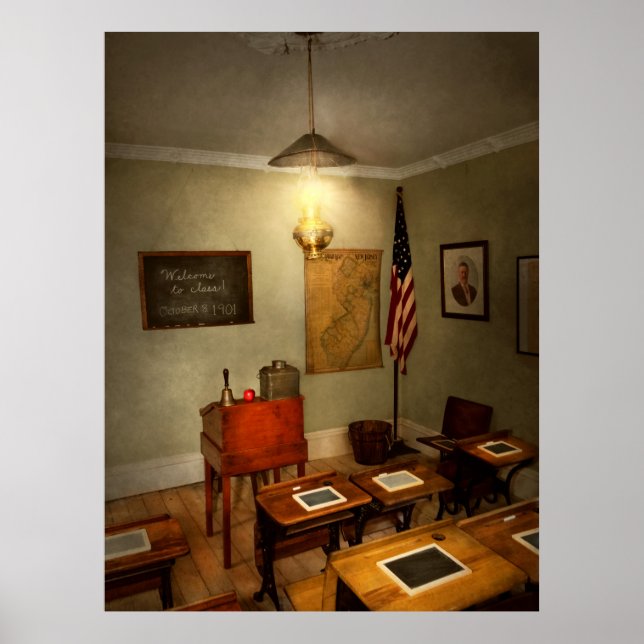 School - Classroom - Welcome to class Poster (Front)