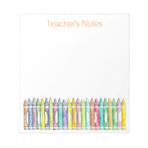 School Colour Crayons Teacher's Notes