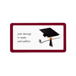 School Colours Red for The Graduate Label