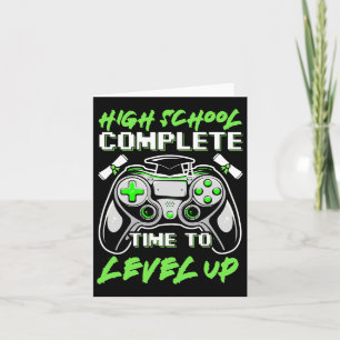 School Complete Gaming Apparel Gaming Shirt Funny Card