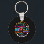 School Counseling Secretary Office Of Heart School Key Ring<br><div class="desc">School Counseling Secretary Office Of Heart School Counsellor</div>