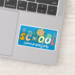 School Counsellor Appreciation Wildflower Colourfu