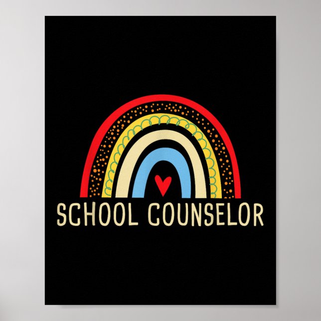 School Counsellor - Counseling Elementary Guidance Poster (Front)