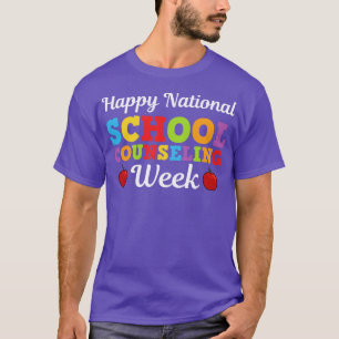 School Counsellor Counseling Week T-Shirt