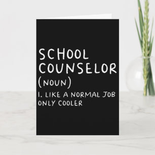 School Counsellor Definition Fun Byck To School Fi Card