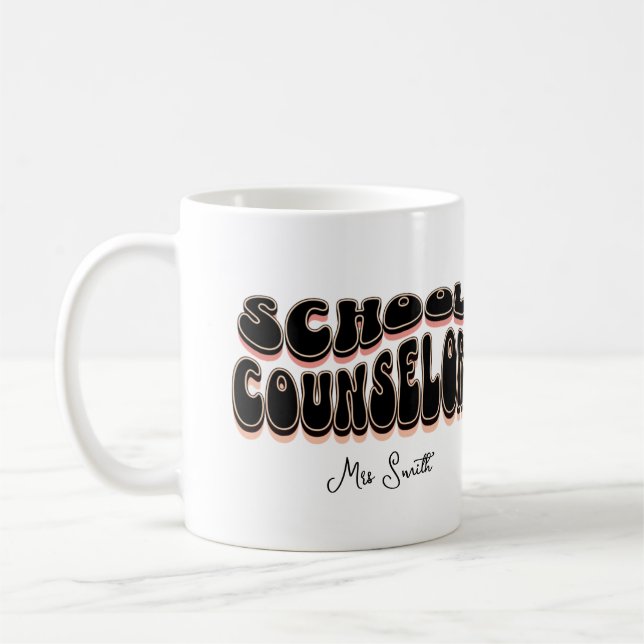 School Counsellor Gift Coffee Mug (Left)