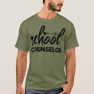 School Counsellor Gift Funny Primary Secondary T-Shirt