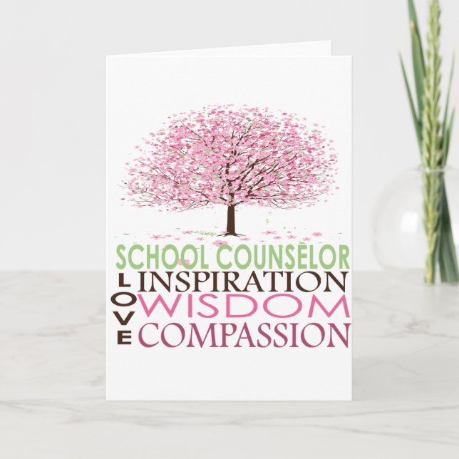 School Counsellor Gifts Card (Front)