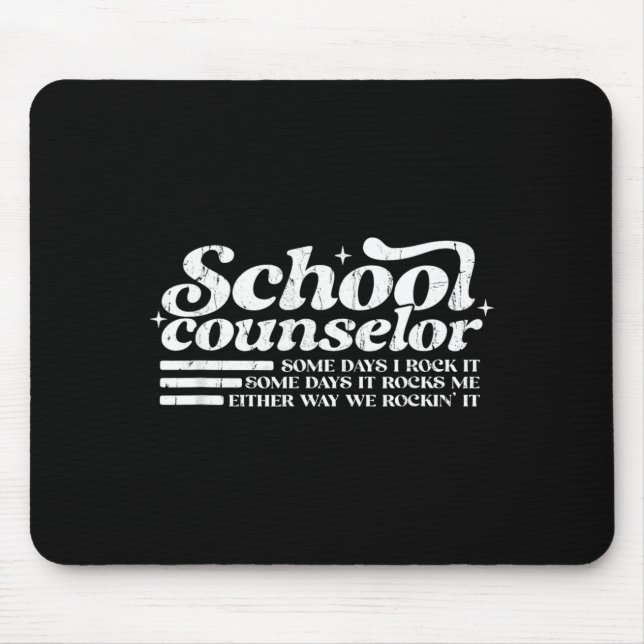 School Counsellor Mouse Pad (Front)