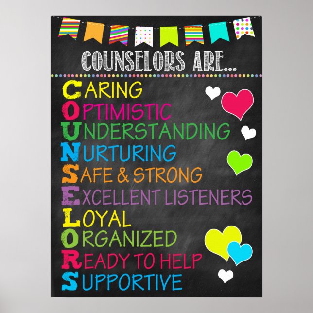 School Counsellor Poster (Front)