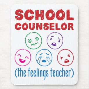 School Counsellor (the Feelings Teacher) Mouse Pad