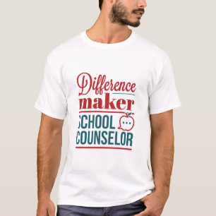 School Counselor Difference Maker T-Shirt