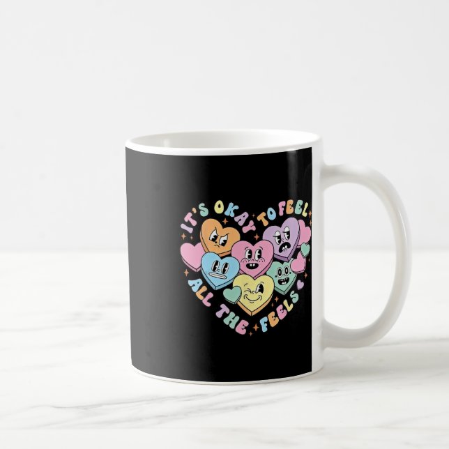 School Counselor Valentine  Coffee Mug (Right)