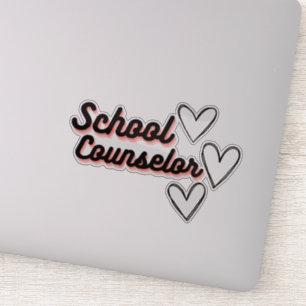 School Counselor with Three Hearts