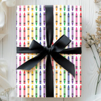 School Crayons Fun Kids Teacher Pattern