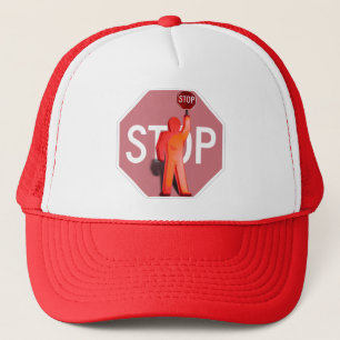School Crossing Guard Trucker Hat