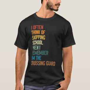 School Crossing Guard U2013 Street Crossing Safety T-Shirt