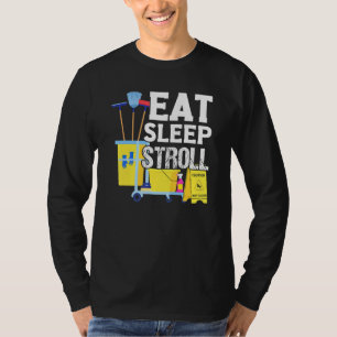 School Custodian Appreciation Janitor Work Uniform T-Shirt