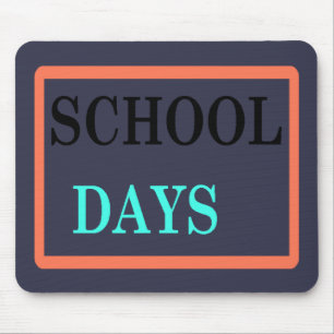 School Days Mouse Pad