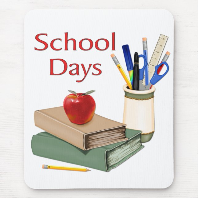 School Days Mouse Pad (Front)