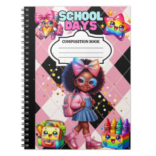 School Days Sparkle Squad  Notebook
