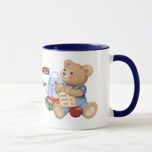 School Days Teddy - Kindergarten Teacher Mug