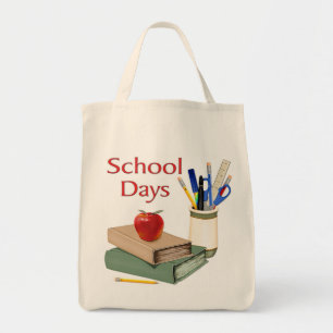 School Days Tote Bag