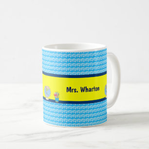School Days with Teacher Student Name Coffee Mug